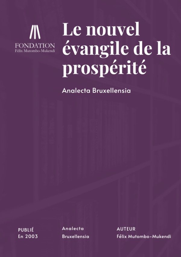 Le nouvel évangile de la prospérité